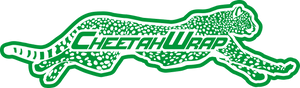 Cheetah vinyl wrap logo, Scottsdale car wrap options